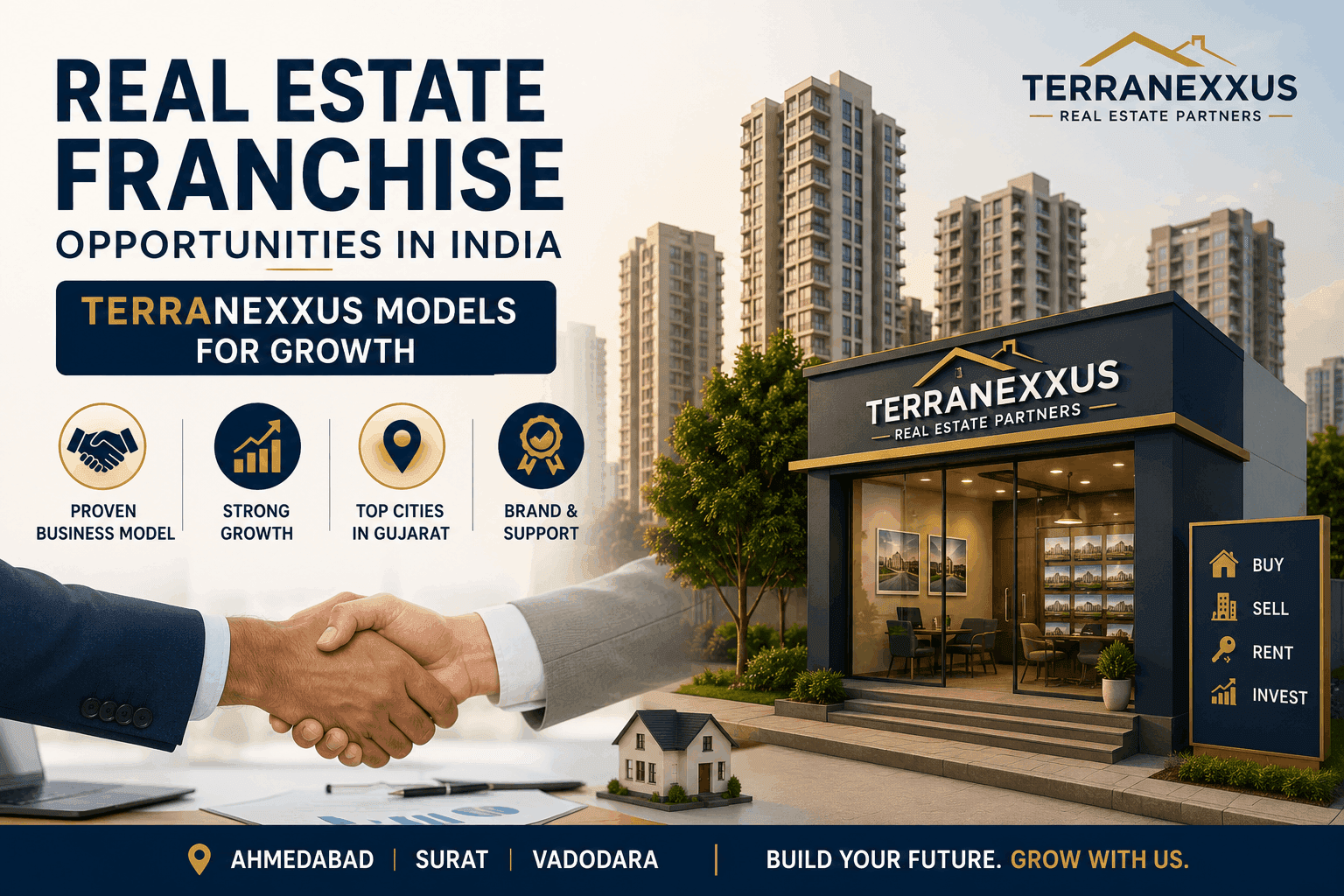 Real Estate Franchise Opportunities in India: TerraNexxus Models for Growth