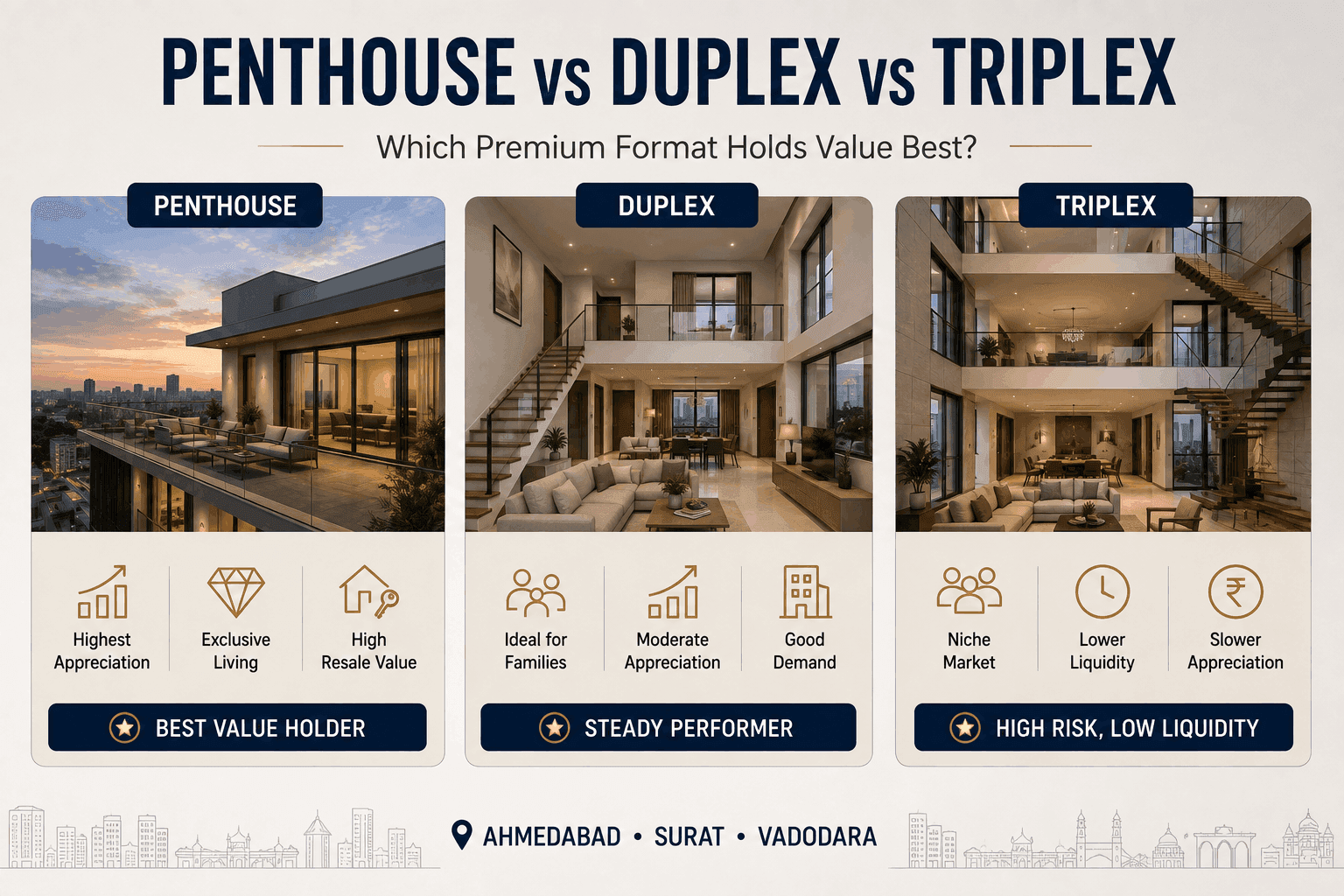 Penthouse vs Duplex vs Triplex: Which Premium Format Holds Value Best?