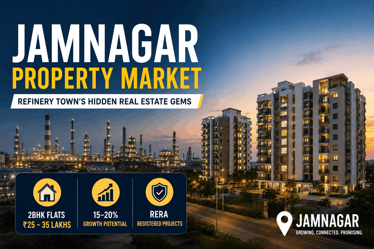 Jamnagar Property Market: Refinery Town's Hidden Real Estate Gems