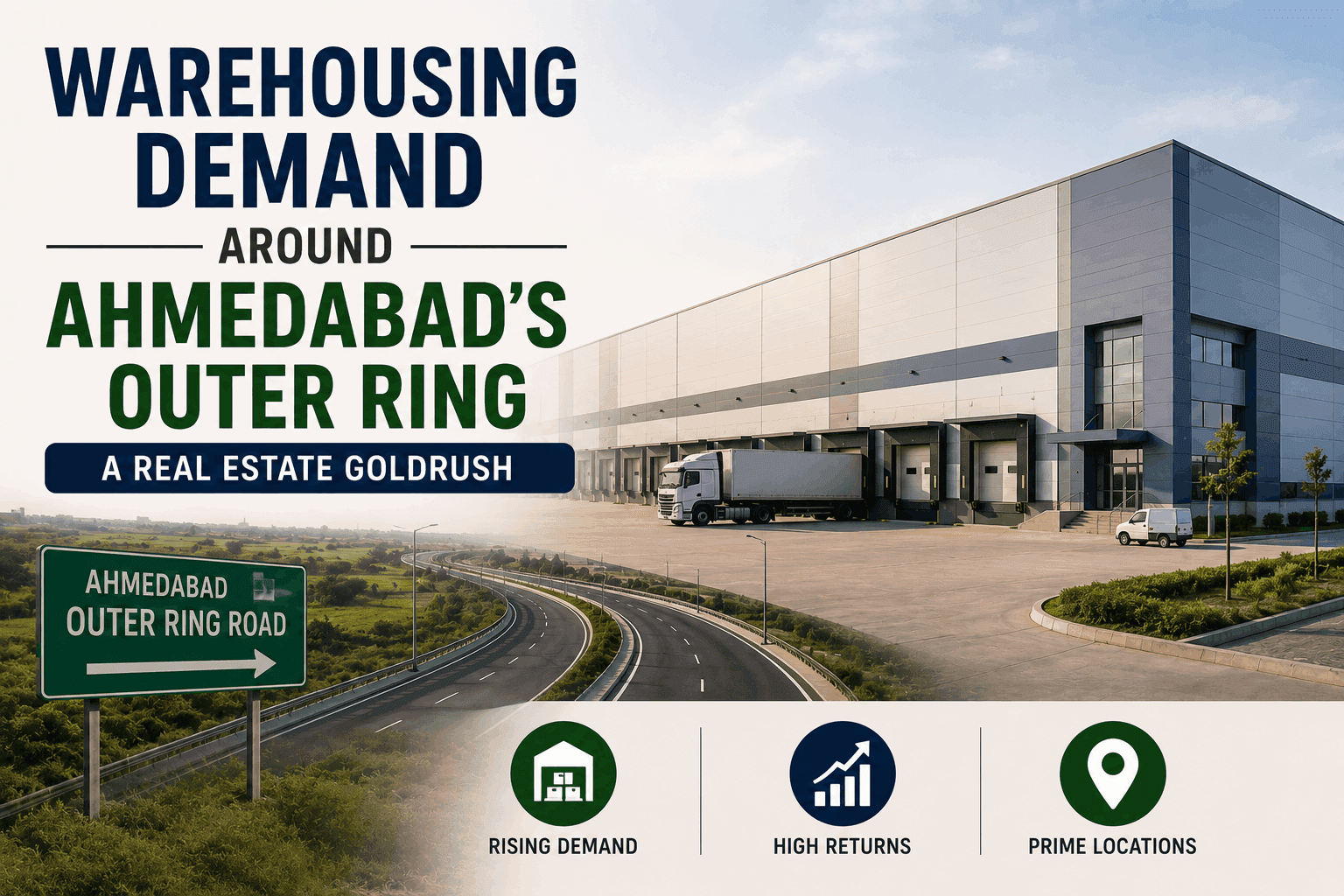 Warehousing Demand Around Ahmedabad's Outer Ring: A Real Estate Goldrush
