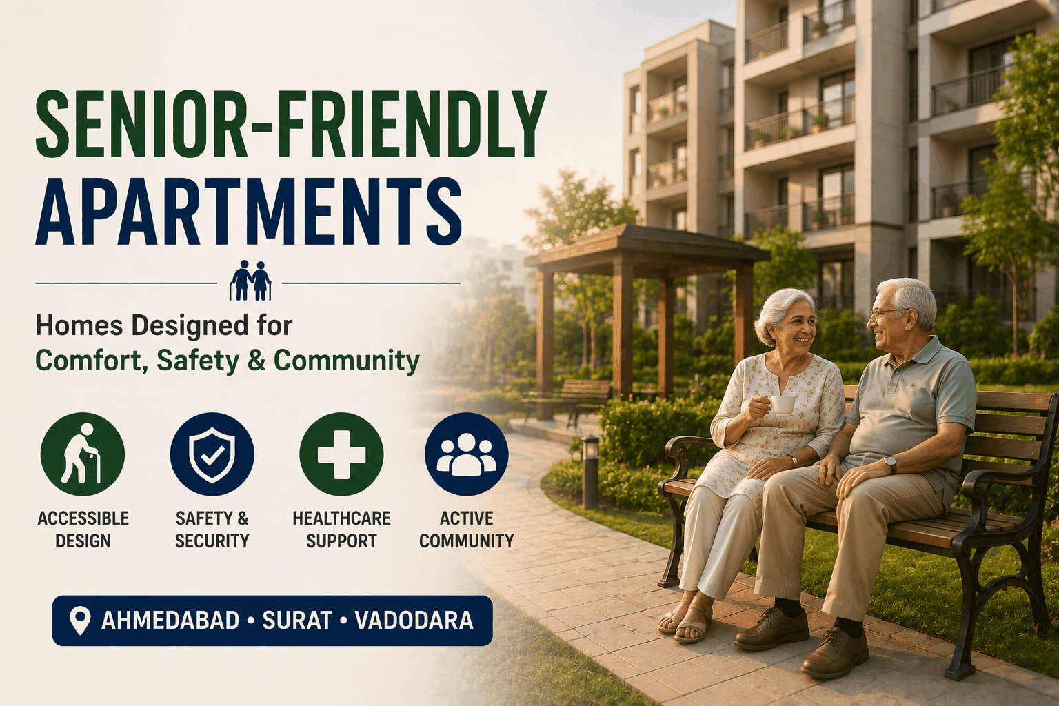 Senior-Friendly Apartments in Gujarat That Actually Deliver on Promises
