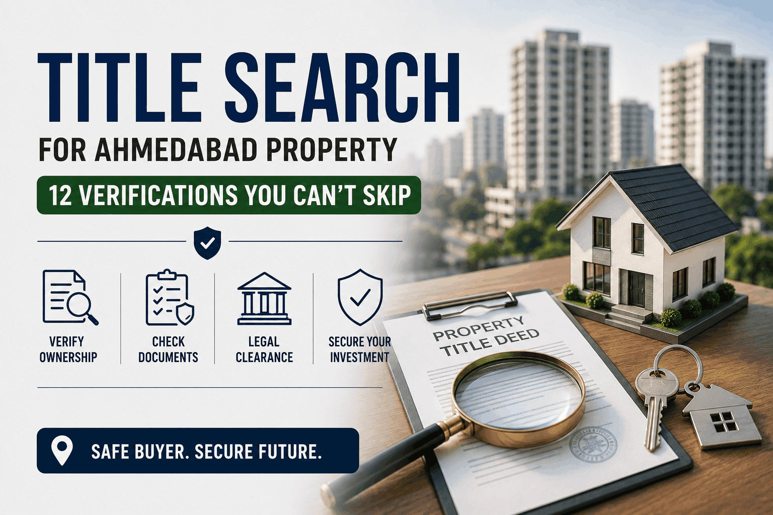 Title Search for Ahmedabad Property: 12 Verifications You Cannot Skip