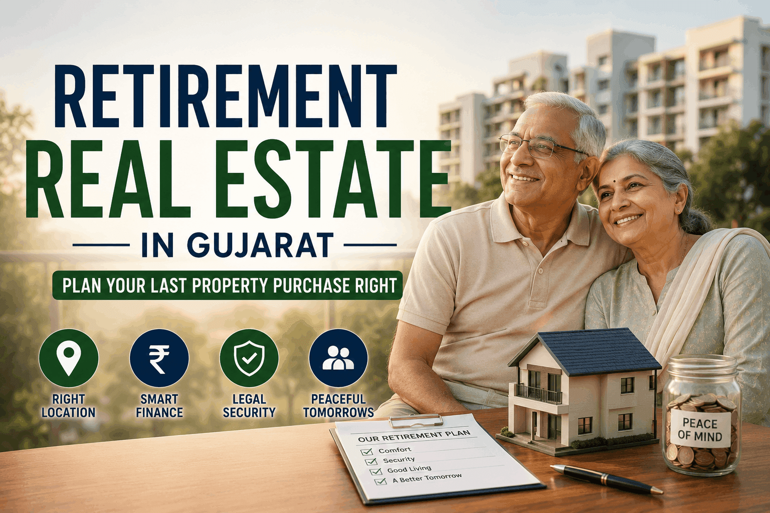 Retirement Real Estate in Gujarat: How to Plan Your Last Property Purchase Right