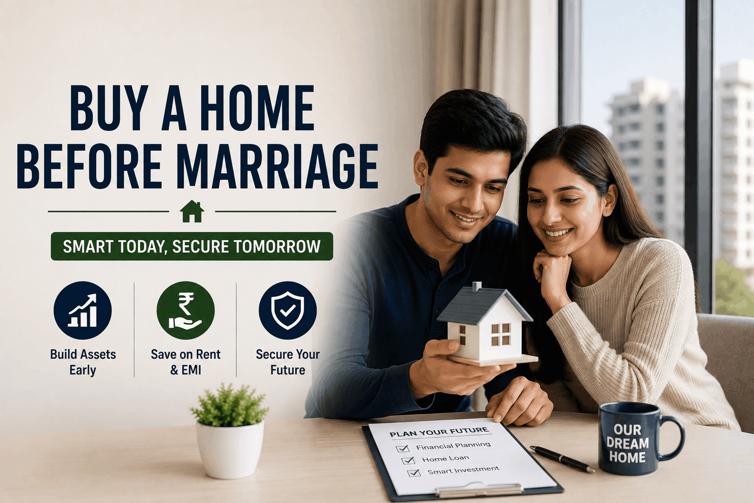 Buying a Home Before Marriage: The Conversation Most Gujarati Couples Avoid