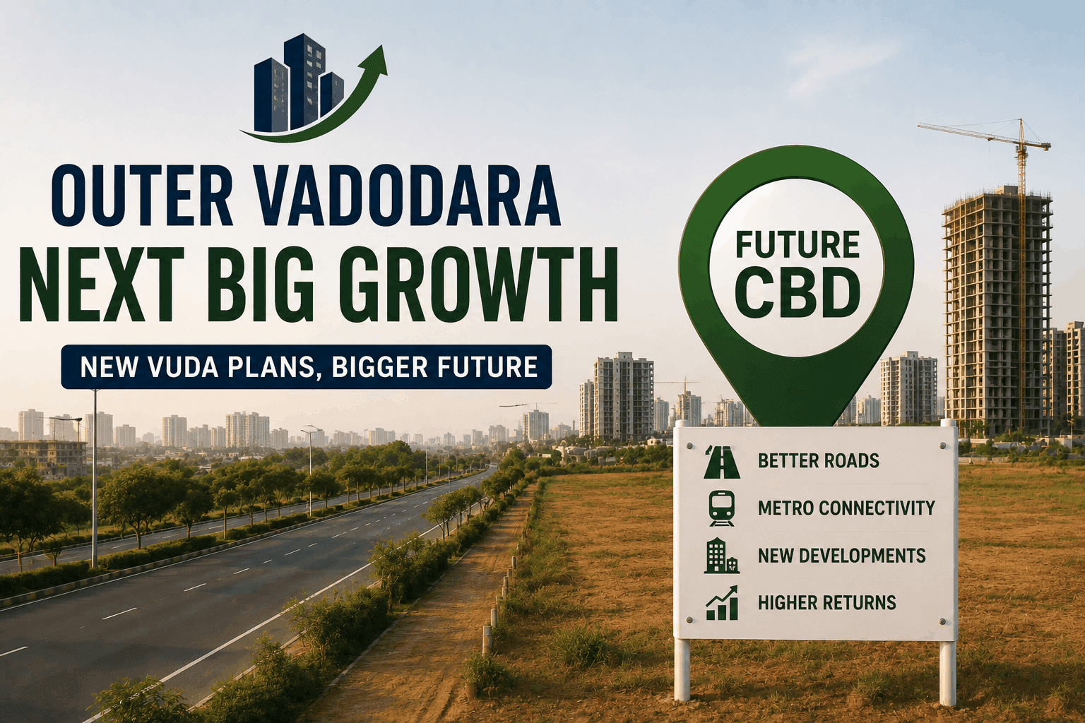 New VUDA Plans That Could Triple Land Value in Outer Vadodara