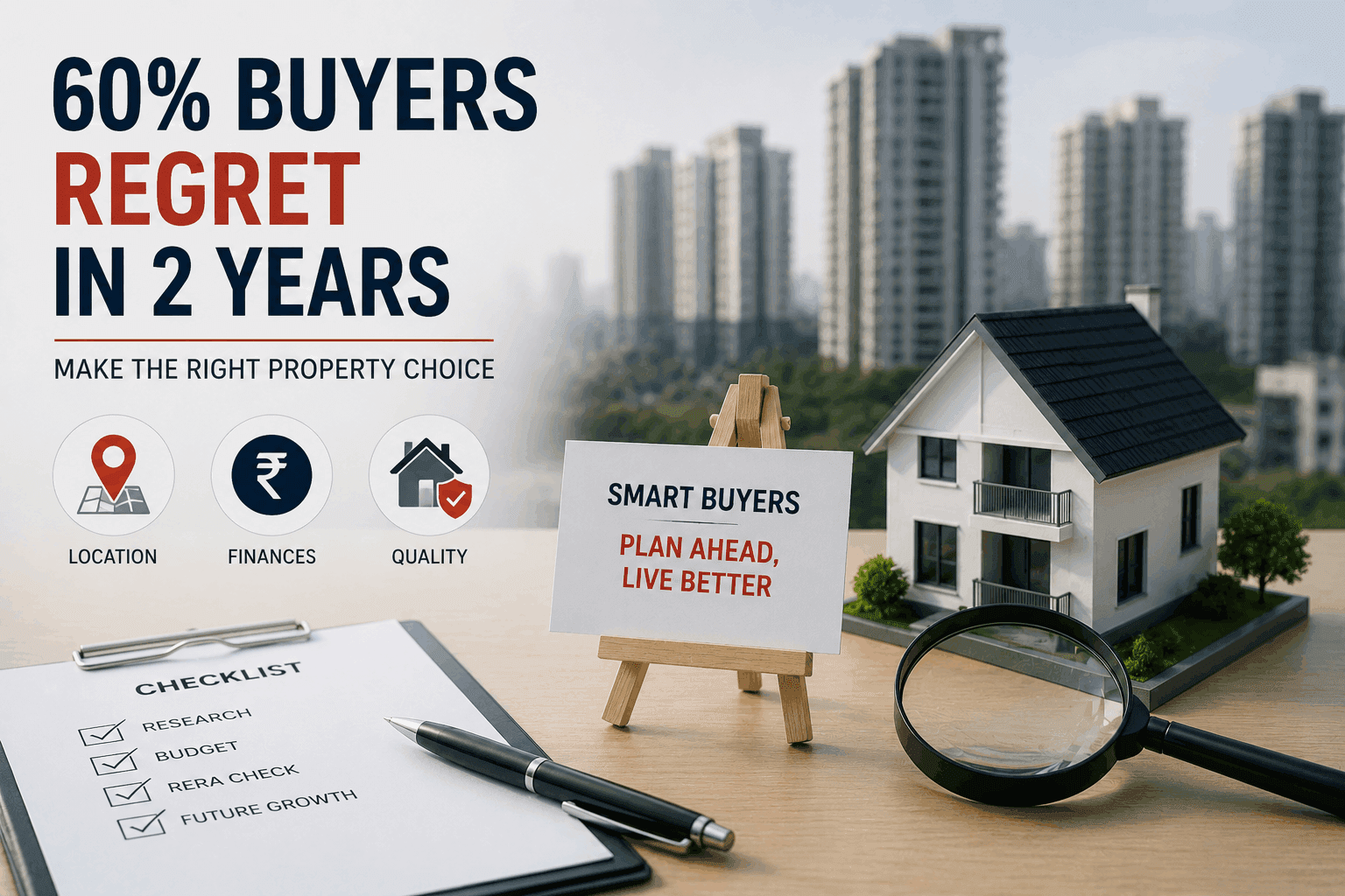 Why 60% of Property Buyers Regret Their Decision in 2 Years: Survey Data Insights