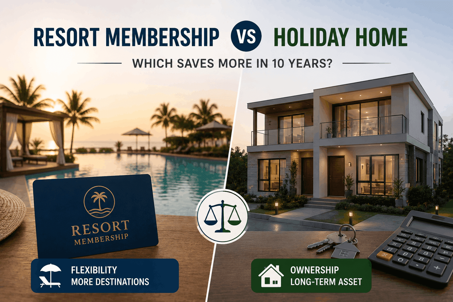Resort Membership vs Holiday Home: Which Saves More in 10 Years?