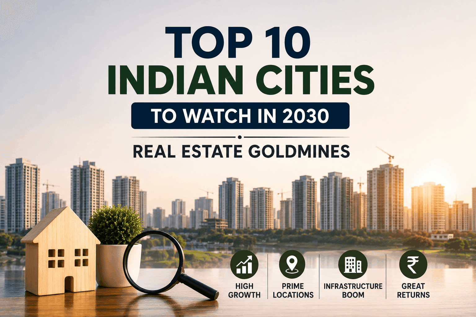 Top 10 Indian Cities to Watch in 2030: Real Estate Goldmines