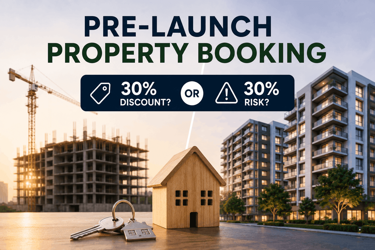 Pre-Launch Property Booking: Hidden 30% Discount or 30% Risk?