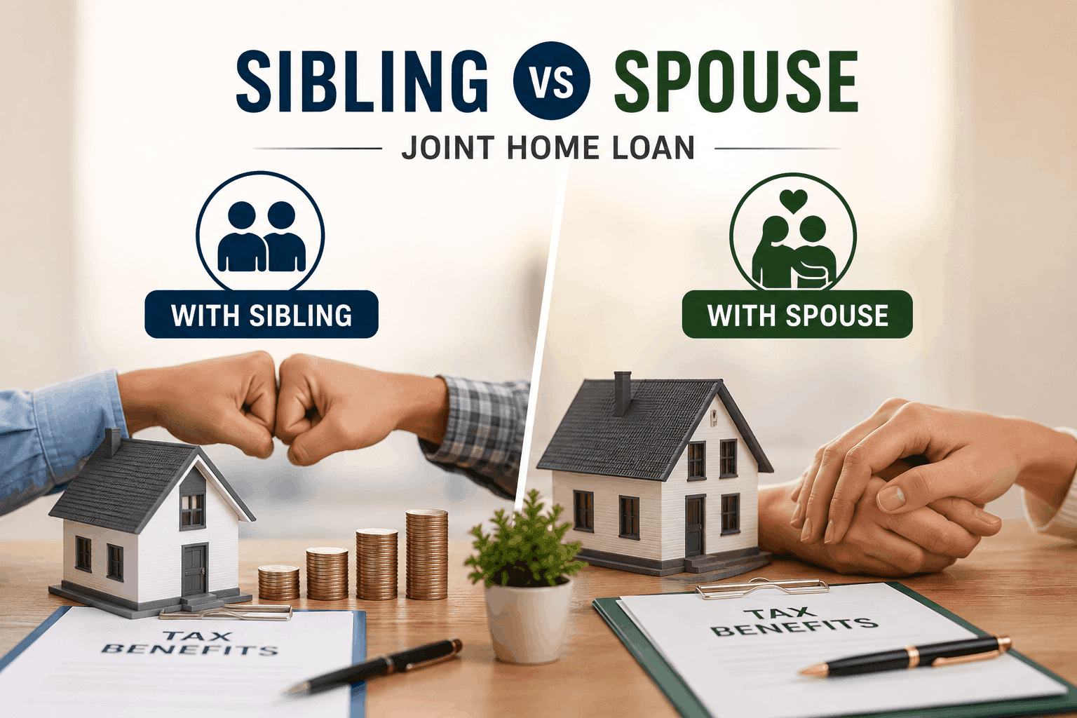 Joint Home Loan with Sibling vs Spouse: Tax Difference (Big!)