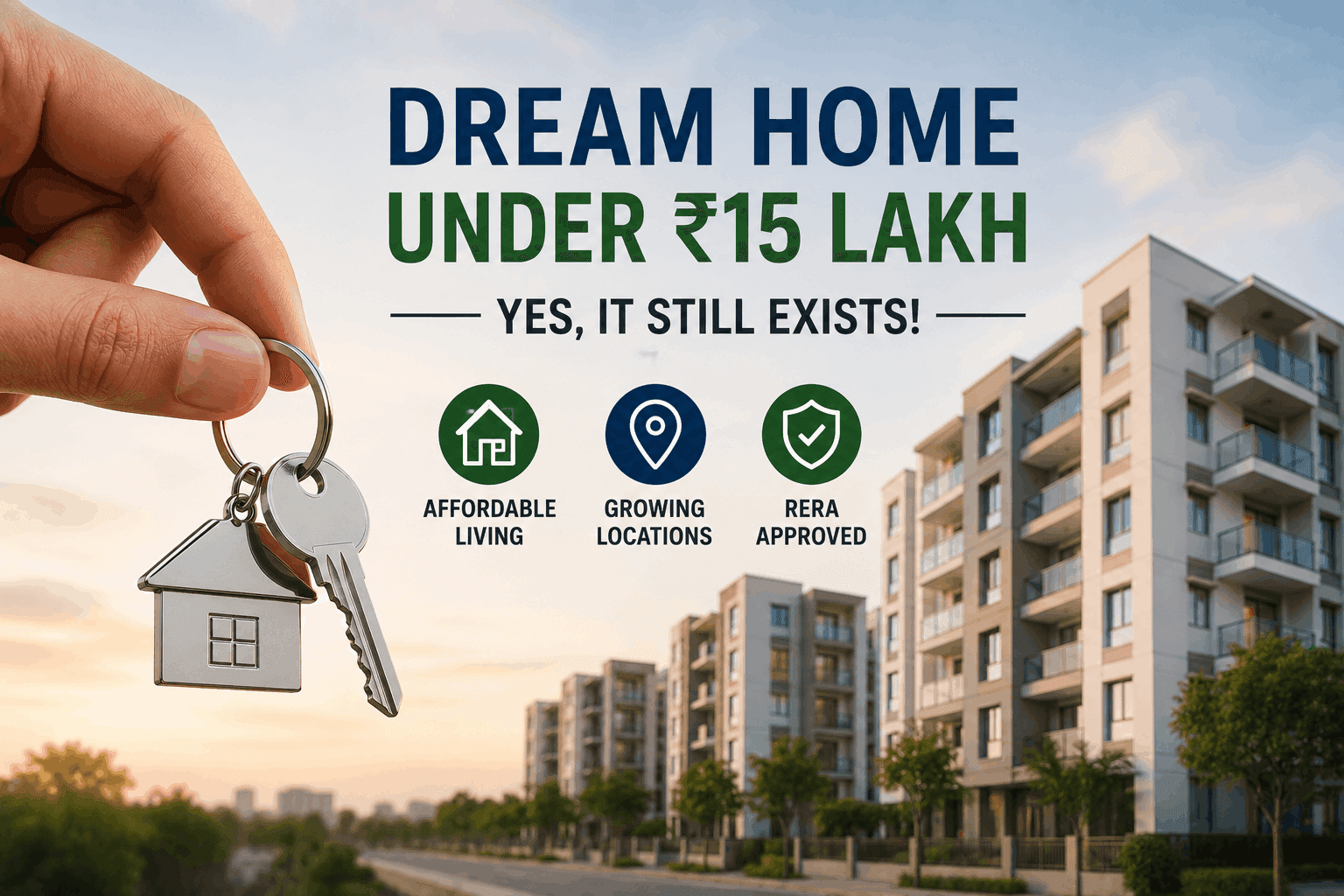 Affordable Housing Under ₹15 Lakh in 2026: Yes, It Still Exists
