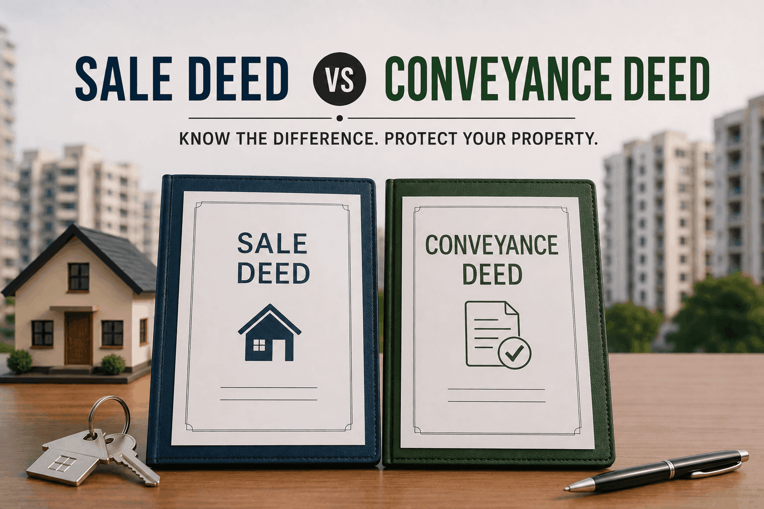 Conveyance Deed vs Sale Deed: When You Need Each One