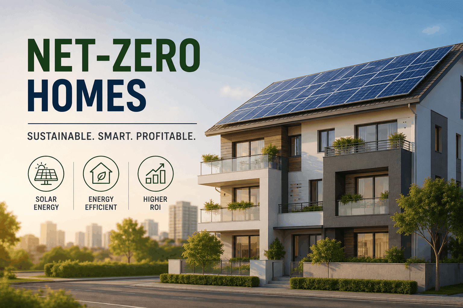 Net-Zero Energy Homes in India: Cost, Builders & ROI Analysis