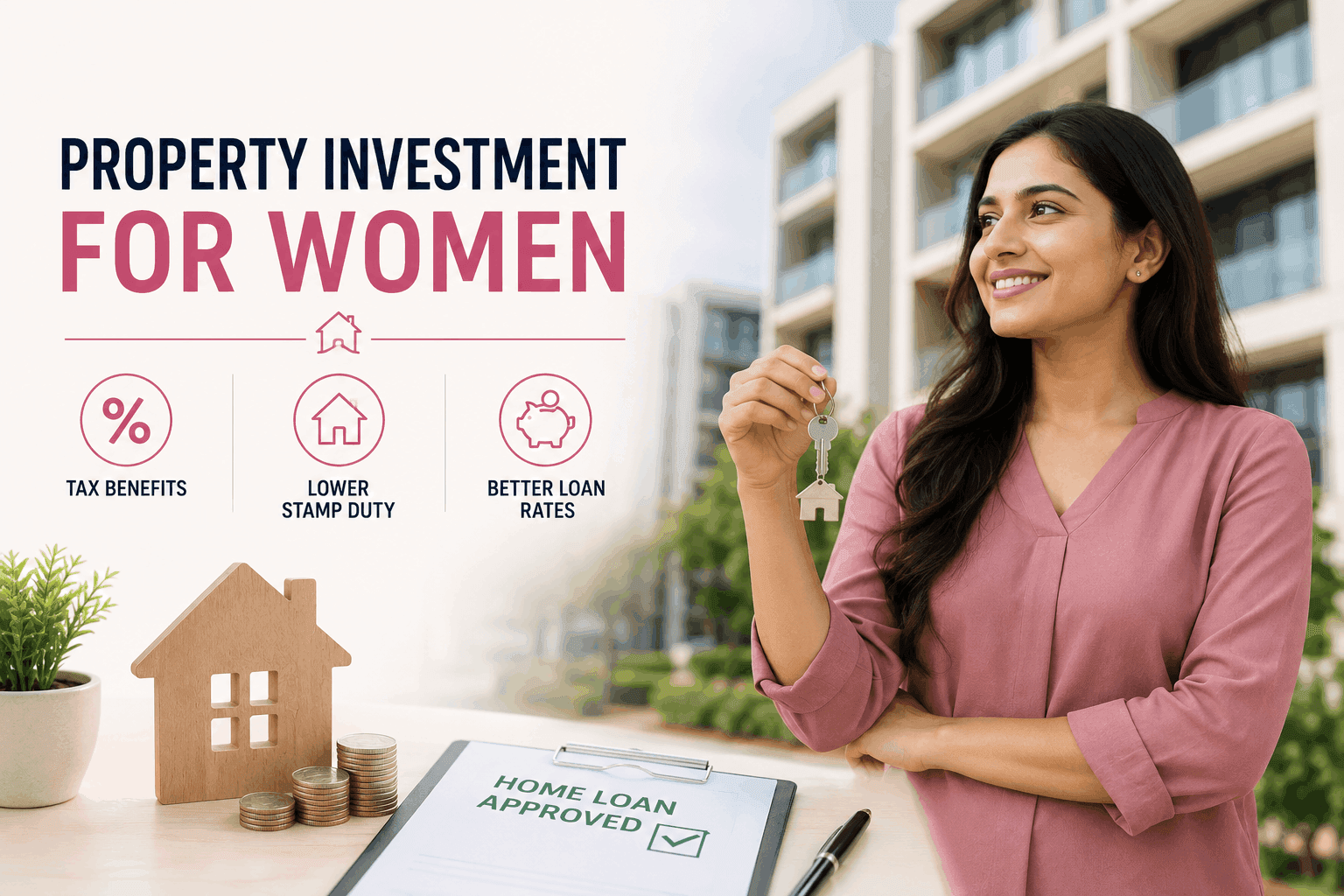 Property Investment for Women: Tax Benefits, Loans & Stamp Duty