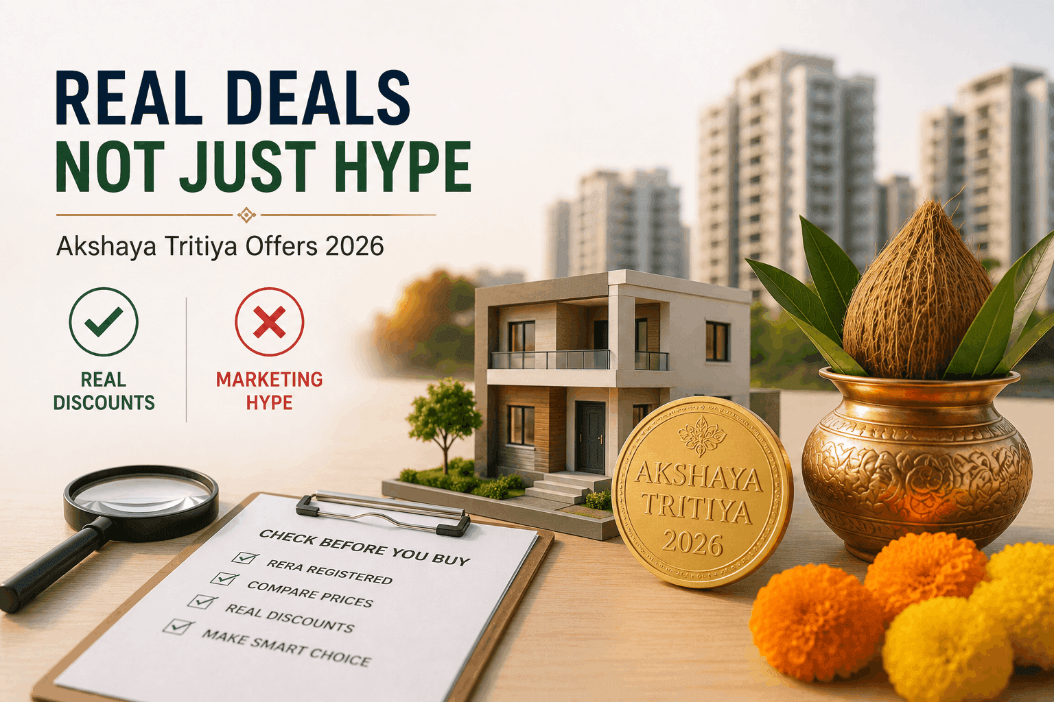 Akshaya Tritiya Property Offers 2026: Real Discounts vs Marketing Hype