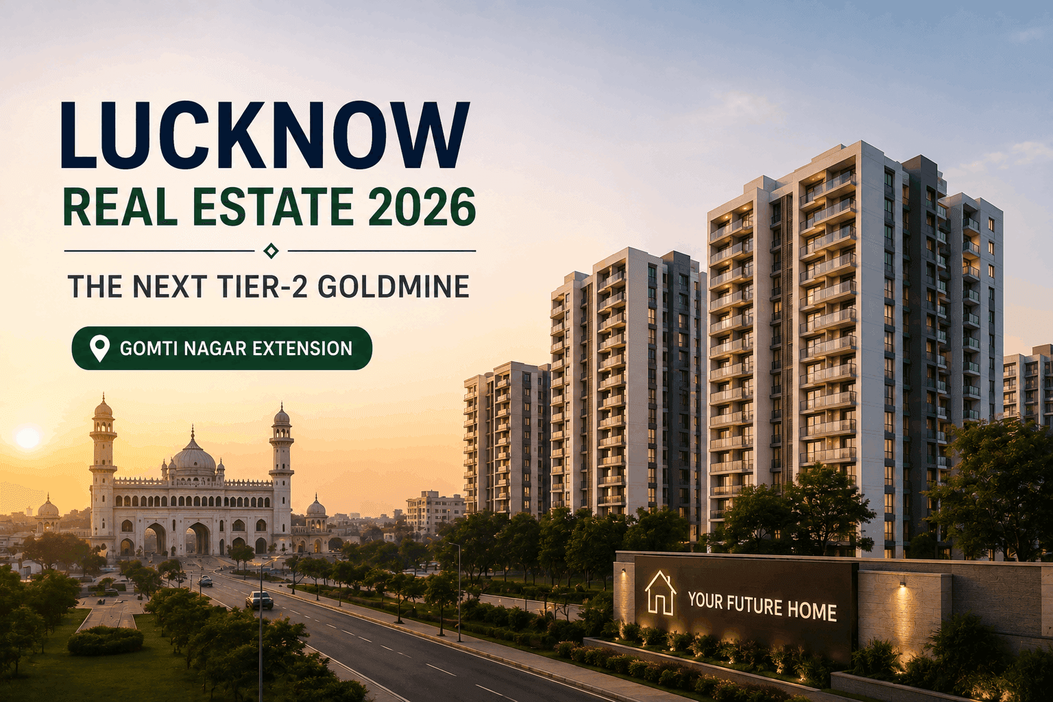 Lucknow Real Estate 2026: Why It's the Next Tier-2 Goldmine