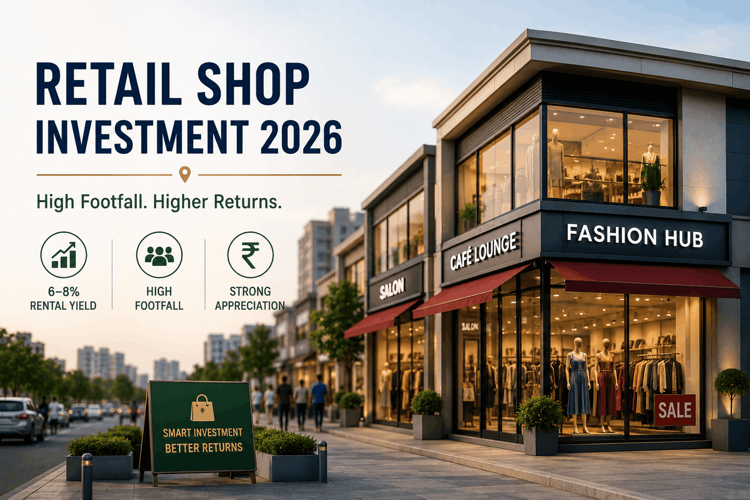 Retail Shop Investment in India 2026: High-Footfall Locations Decoded