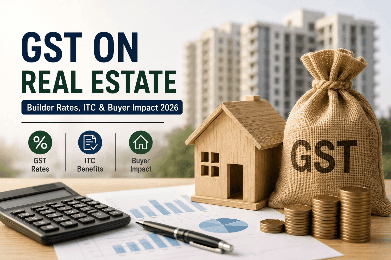 GST on Real Estate in India: Builder Rates, ITC & Buyer Impact 2026