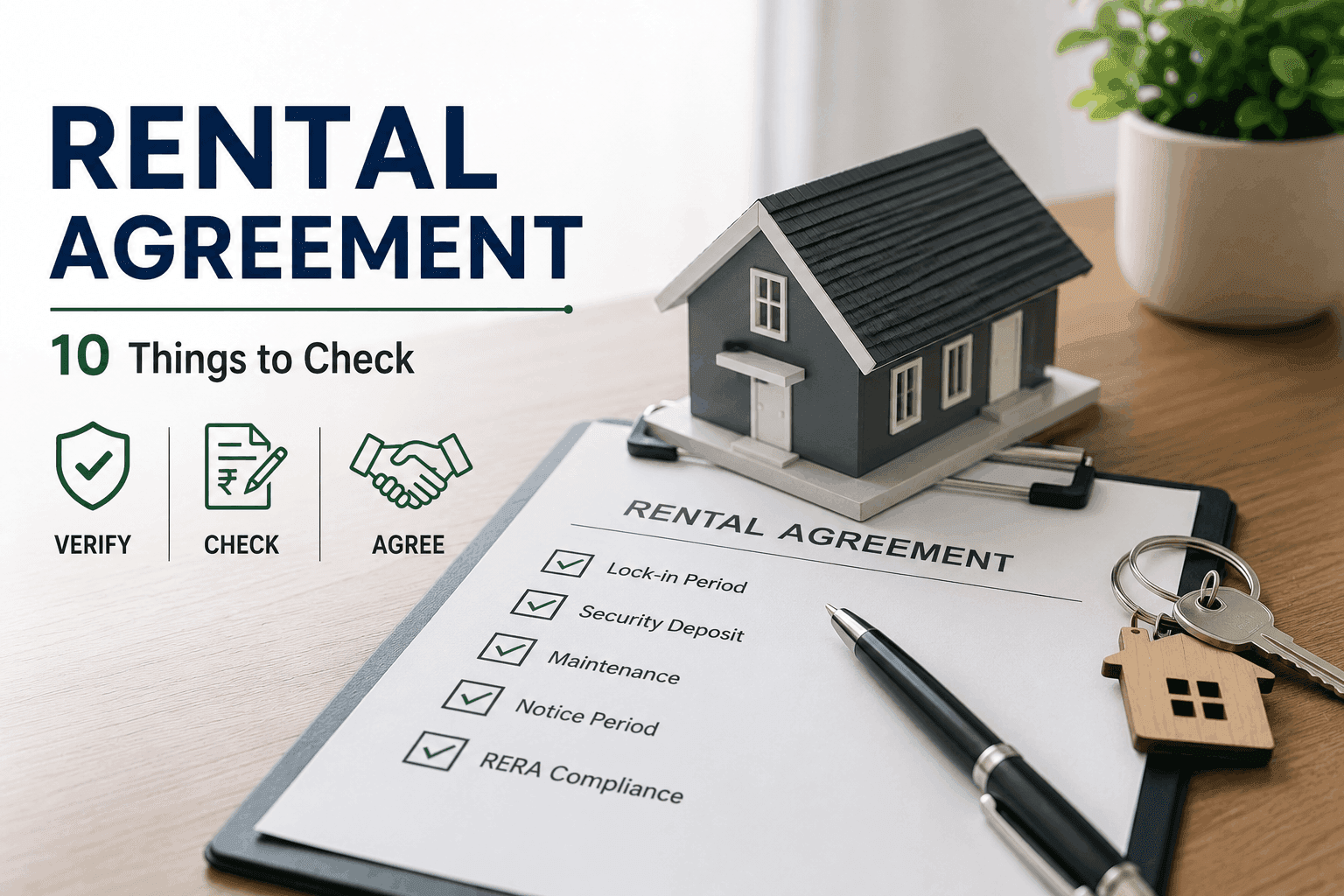 10 Things to Check Before Signing a Rental Agreement in India