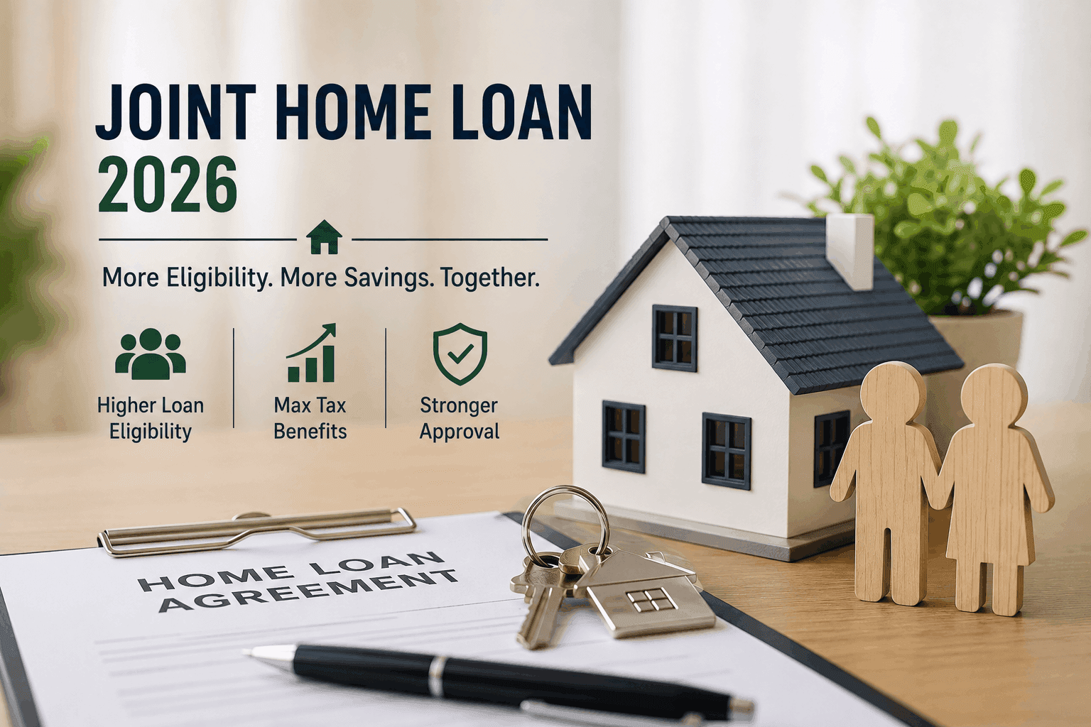 Joint Home Loan 2026: How to Apply, Save Tax & Choose Co-Applicant