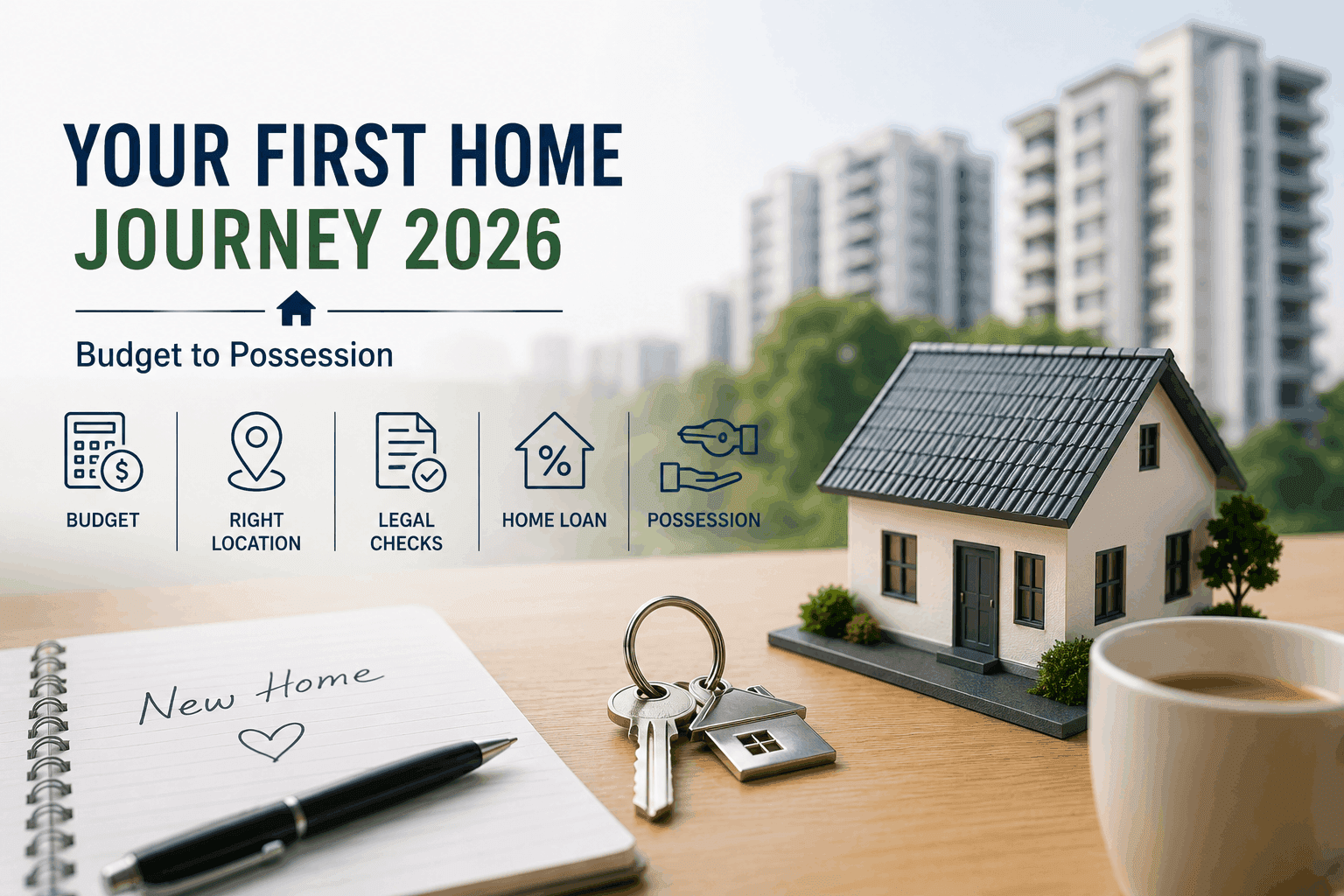 First-Time Home Buyer Guide India 2026: Budget to Possession