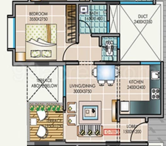 Floor Plan 1 - Siddhivinayak Ocean Infinity