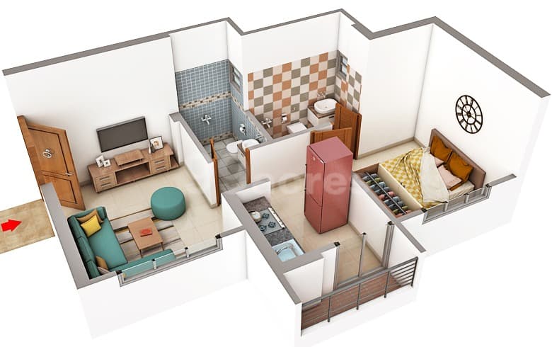 Floor Plan 2 - Puraniks Rumah Bali