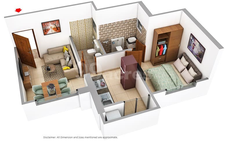 Floor Plan 3 - Puraniks Rumah Bali