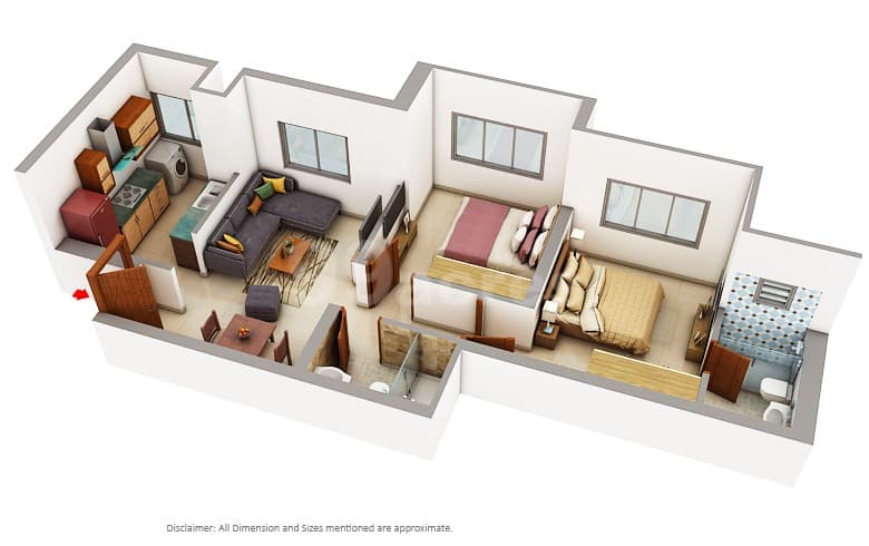 Floor Plan 1 - Srishti Namaah