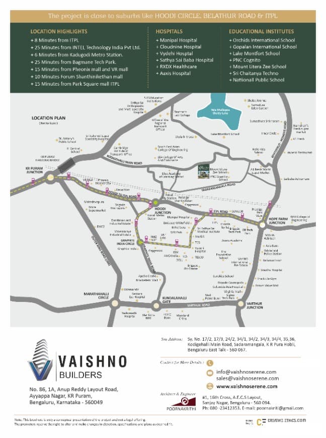Floor Plan 1 - Vaishno Serene