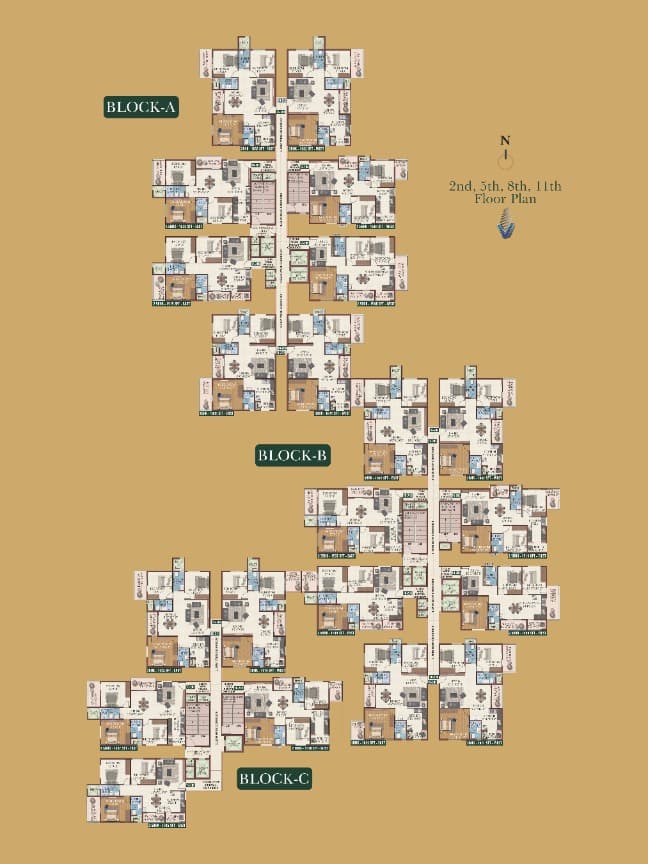 Floor Plan 4 - Vaishno Serene