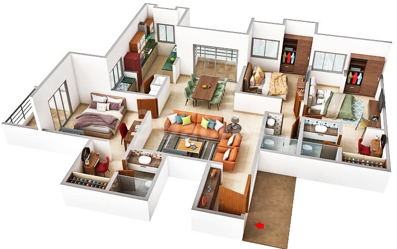 Floor Plan 3 - Assetz Canvas and Cove