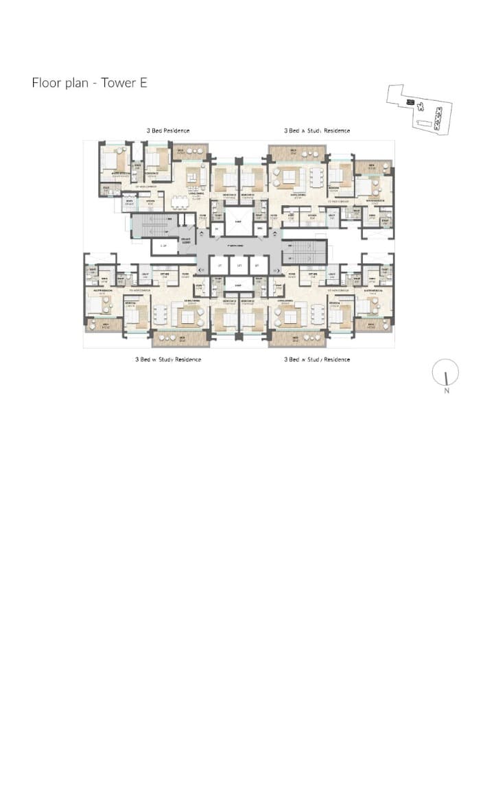 Floor Plan 2 - Lodha Azur