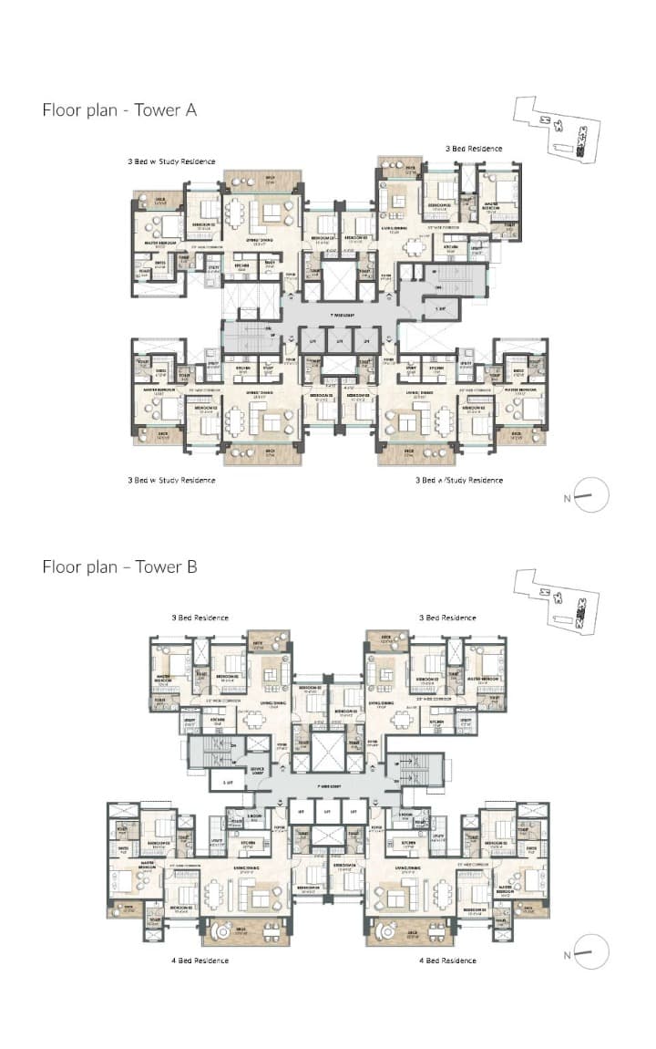 Floor Plan 4 - Lodha Azur