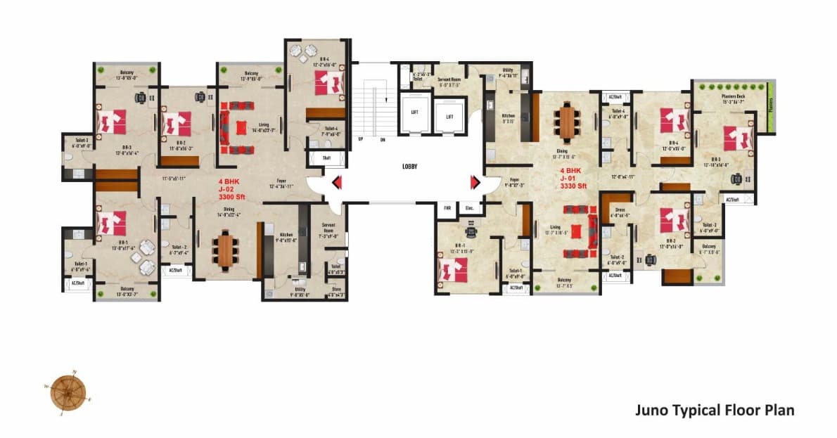 Floor Plan 2 - SNN Raj Spiritua