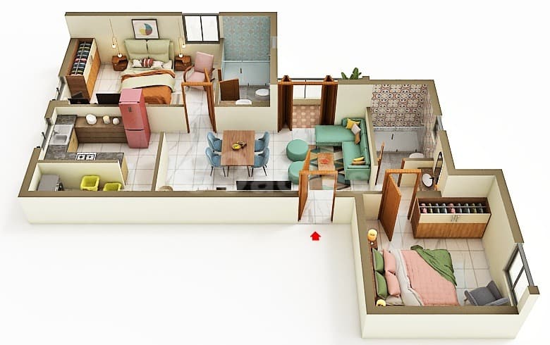 Floor Plan 4 - CINCO The Gardenia