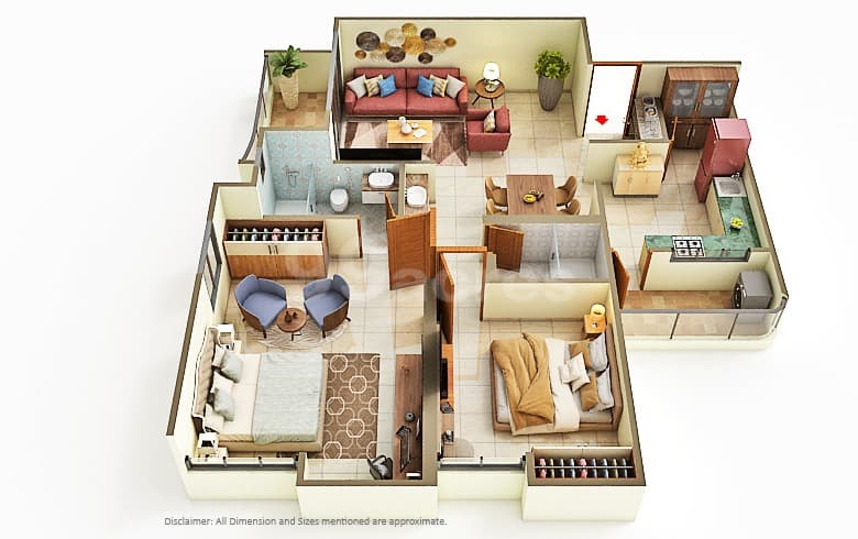 Floor Plan 2 - Kangralkar Landmark Towers