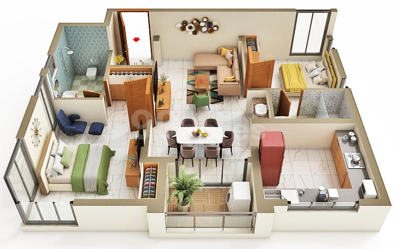 Floor Plan 1 - John Lake Breeze