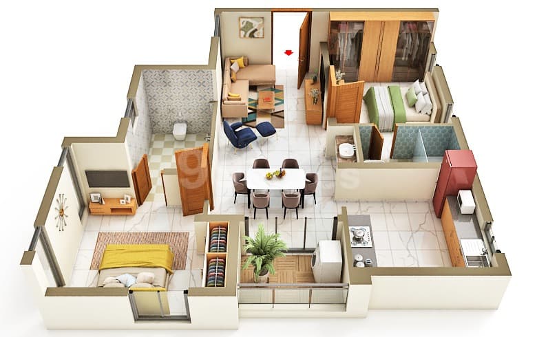Floor Plan 3 - John Lake Breeze