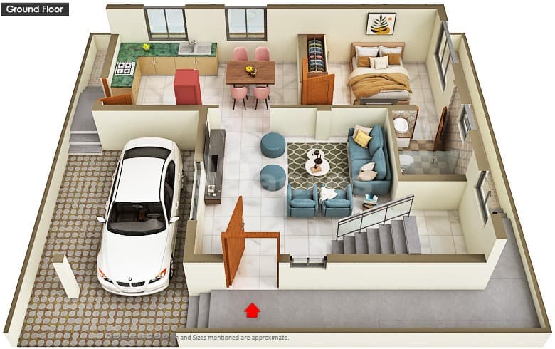 Floor Plan 2 - John Smart City Mount Dale