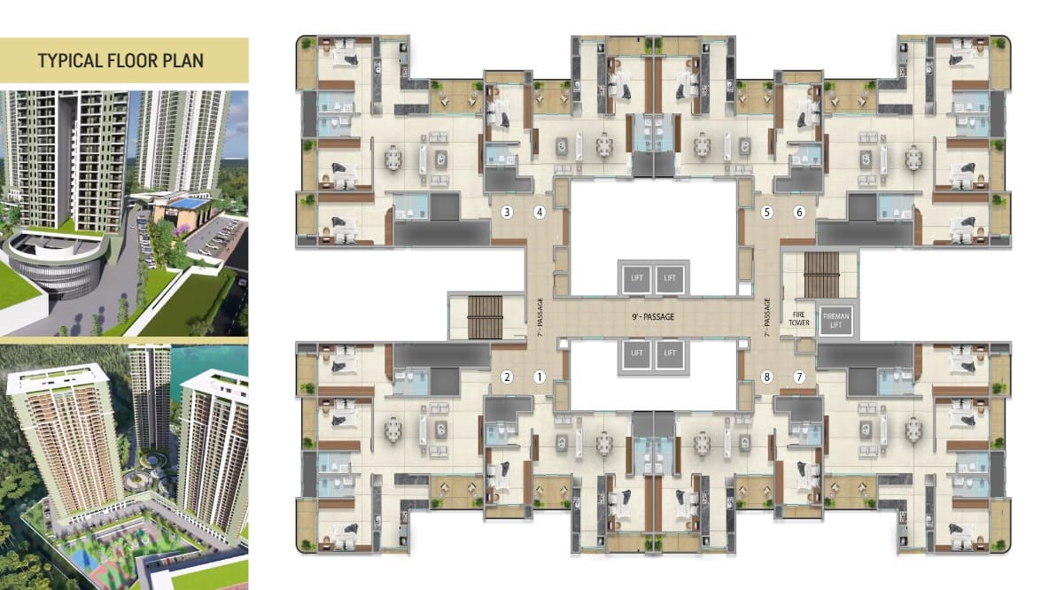 Floor Plan 5 - Grasslands Lakeside