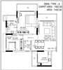 Floor Plan 2 - KBC Lake View Residency
