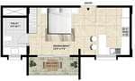 Floor Plan 4 - Karan Milan Residences