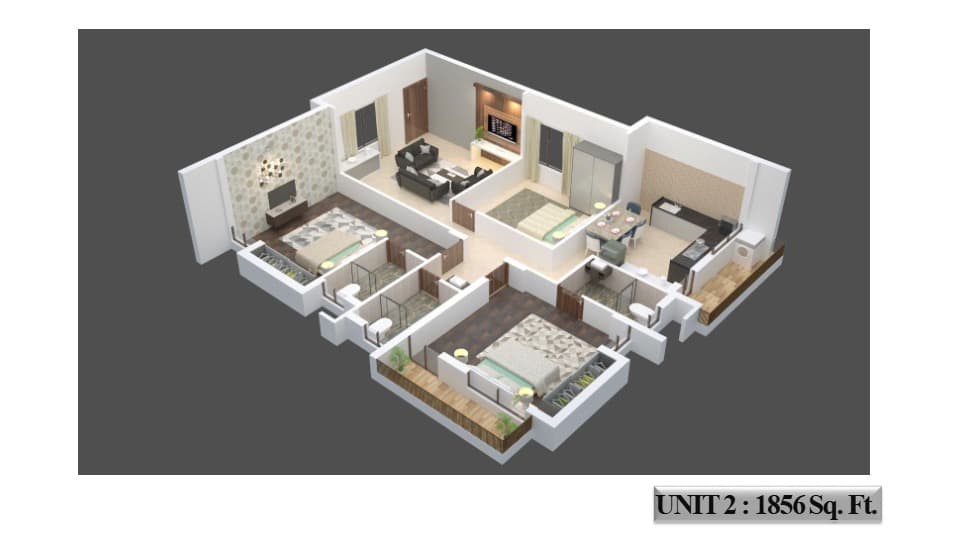 Floor Plan 1 - Orionis Ornate