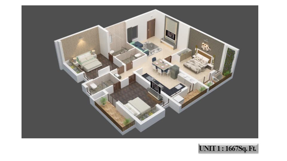 Floor Plan 3 - Orionis Ornate
