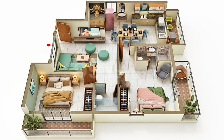 Floor Plan 1 - Viva Signature