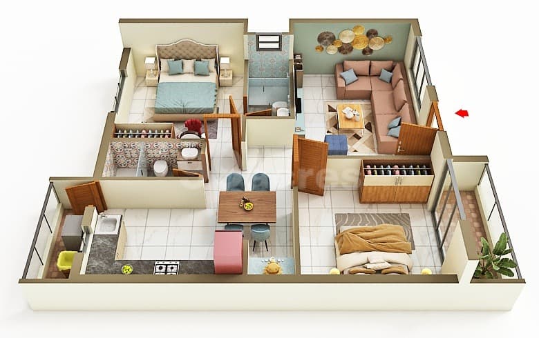 Floor Plan 3 - Viva Signature