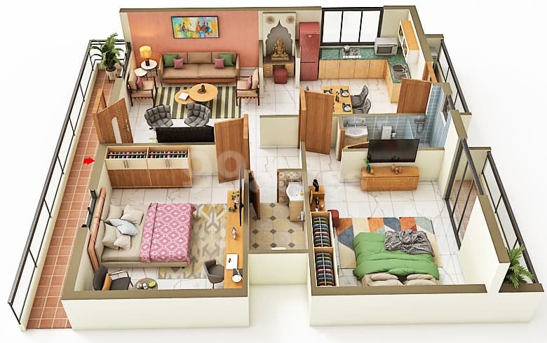 Floor Plan 1 - Viva Pride 2