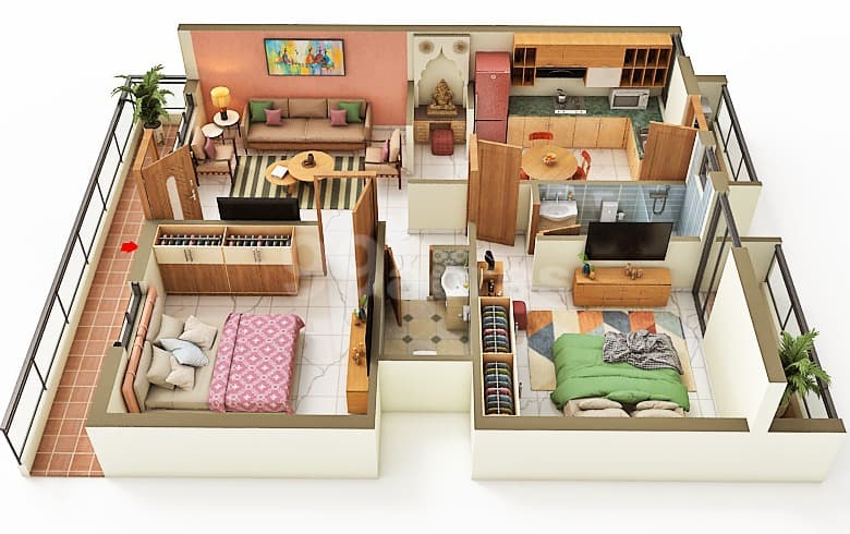 Floor Plan 2 - Viva Pride 2