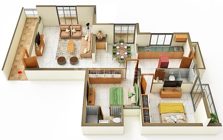 Floor Plan 1 - Viva Elegance